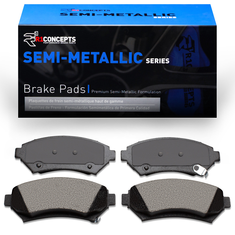 Pontiac Grand Prix Brake Pads - Front - R1 Concepts - Semi Met - `97-`05